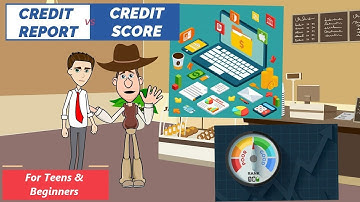 Credit Report vs Credit Score: A Simple Explanation for Kids and Beginners