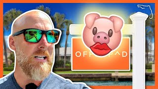 🥴 This Feels Like BUYING A BANK OWNED PROPERTY...... 🏚 Cocoa Beach Waterfront Pool Home Tour