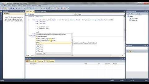 برنامج لجمع عددين باستخدام فيجوال نت (2/2)