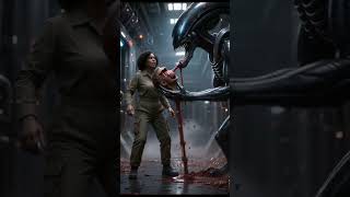 Alien Eats Human Ailen Horror Story Shorst
