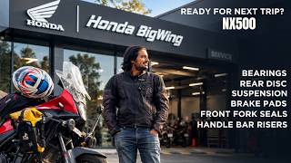 NX500 BIG service at 67,000 kms | Suspension, Bearings and more screenshot 2