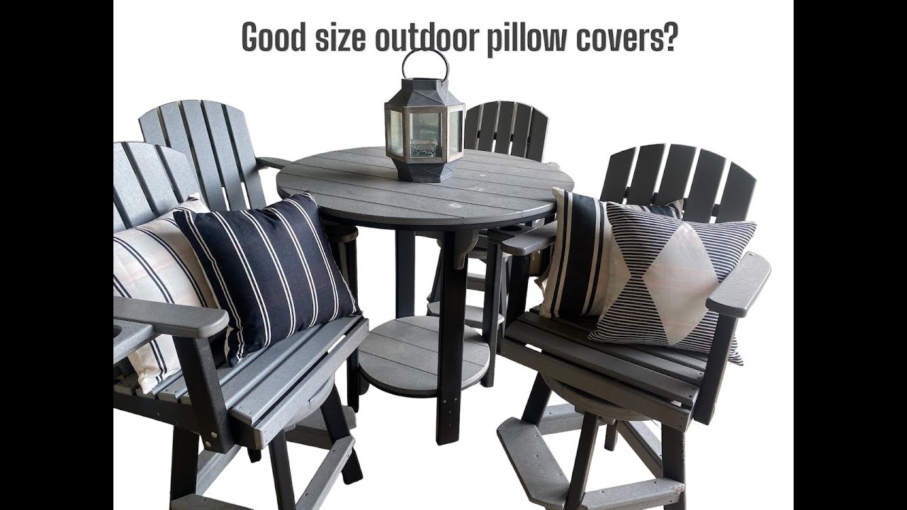 Do these look nice for outdoor pillow covers?