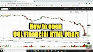 How to Open COL Financial HTML Chart | COL Financial Tutorial | Ands screenshot 5