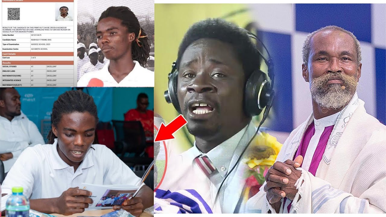 RASTA BOY GOT THE WORLD TALKING BY SCORING 8A'S AND EVANG. AKWESI AWUAH ...
