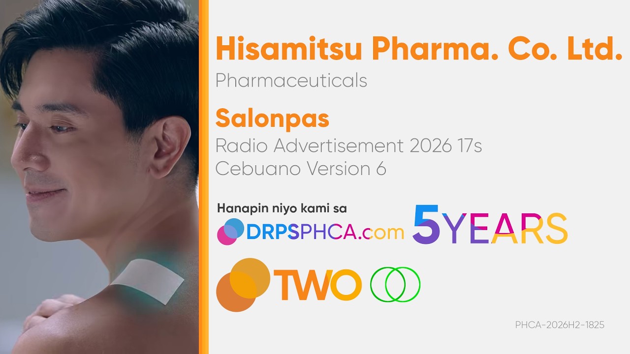 Salonpas Radio Ad 2026 17s (Cebuano Version 6)