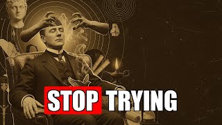 Stop Trying To LET GO — It Doesn't Work Like That
