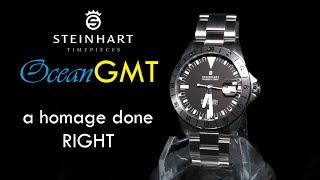 Steinhart Ocean Automatic GMT | A Homage Done RIGHT | An Olko Watches Exclusive by Degenerate Watch Addict 1,657 views 8 months ago 5 minutes, 24 seconds
