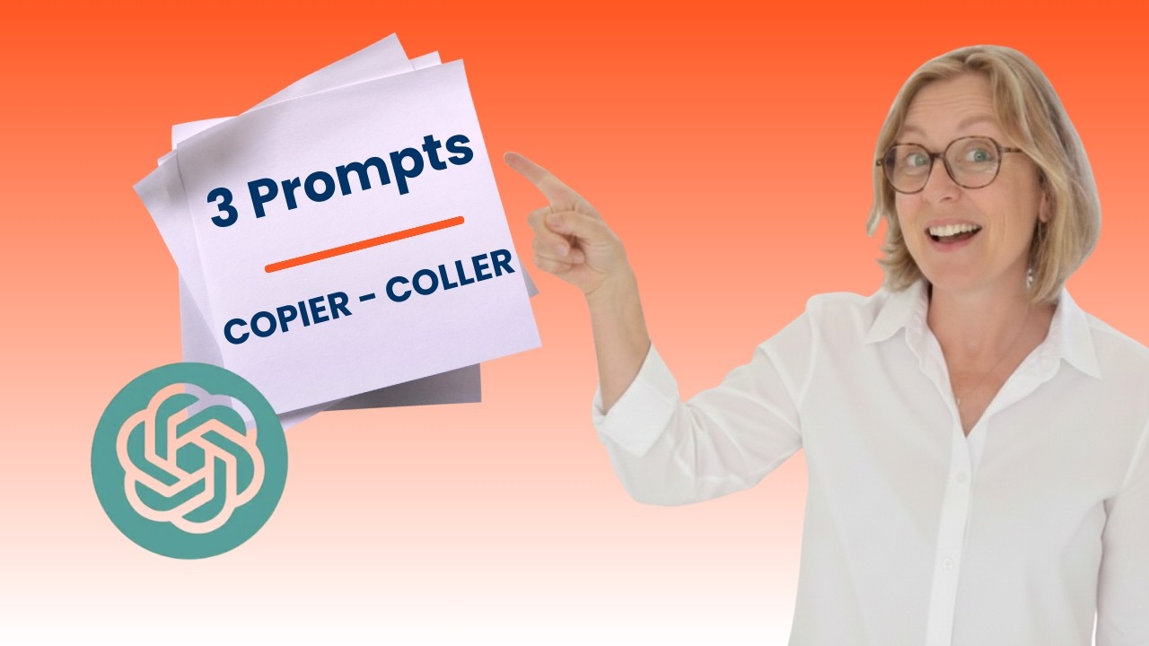 3 Prompts ChatGPT à Copier-Coller pour Gagner 1h/Jour au Bureau