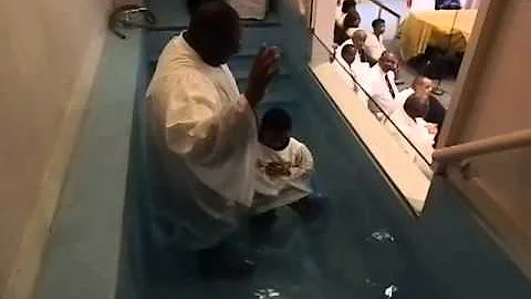 Quinton Samuel Roberson's Baptism