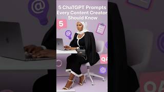 Want to create content 10x faster? These 5 ChatGPT prompts are game-changers#viralcontent #newupload
