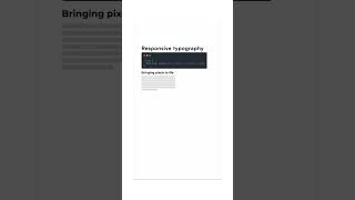 🔥🔥 Create Fully Responsive Typography using pure CSS