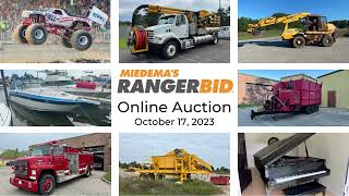 Vactor Trucks, Monster Trucks, Construction | October 17 | Online Auction