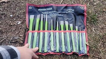 Harbor freight 12 piece punch set