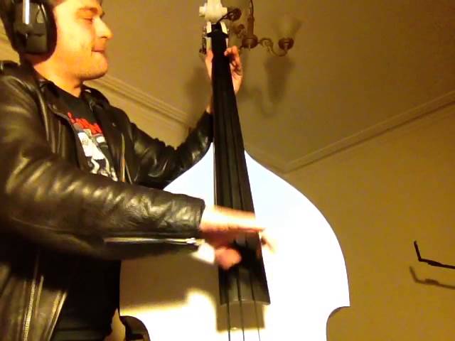Fun With Thomann Rockabilly double bass, Gut-a-like Slappers