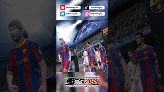 Pro Evolution Soccer 2011 | Barcelona vs Madrid Champions League #pes2011