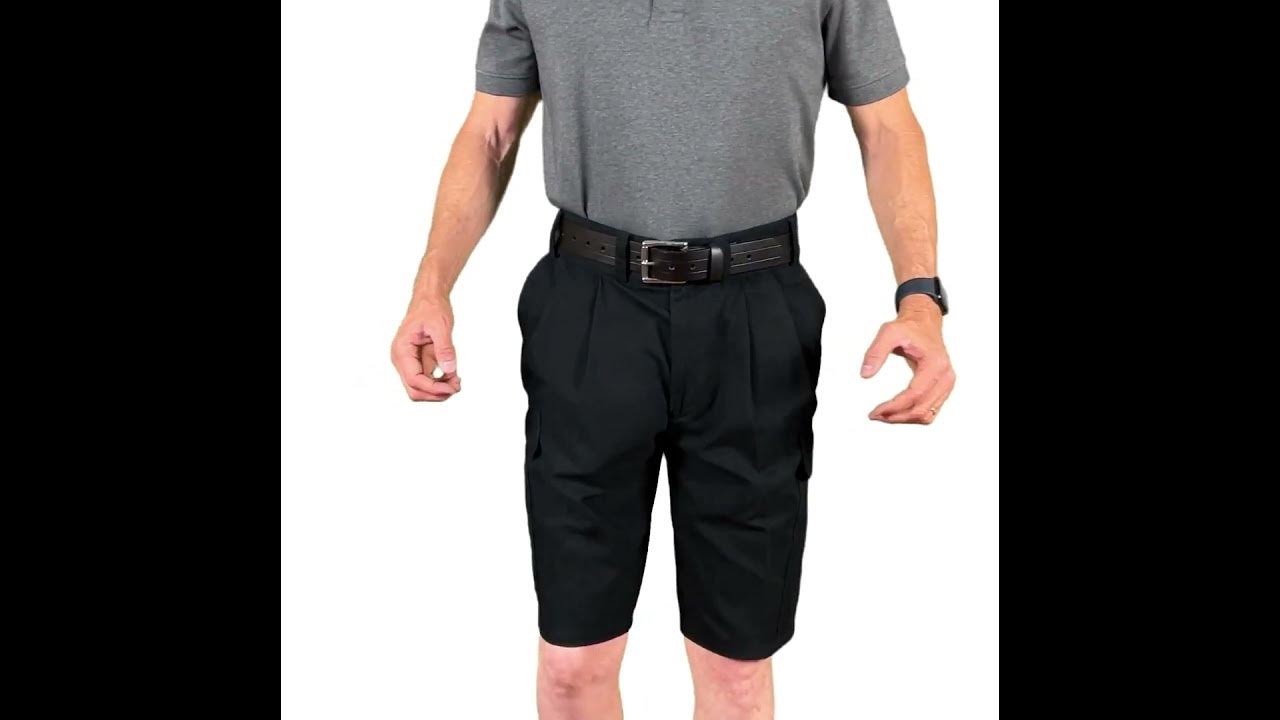 CCW Breakaways Concealed Carry Black Cargo Shorts - YouTube