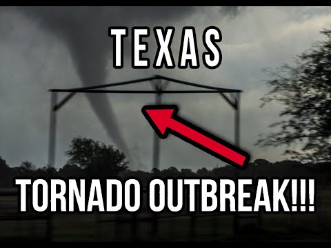 TEXAS TORNADO OUTBREAK: Close Range Video| Sulphur Springs Tornado| 11/4/2022