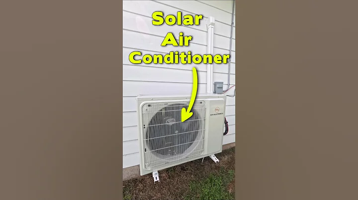 EG4 Solar Hybrid Mini Split Air Conditioner #makingstuff #shorts #signaturesolar