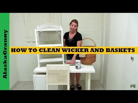 How To Clean Wicker And Baskets- Cleaning Solutions Tips Tricks Hacks