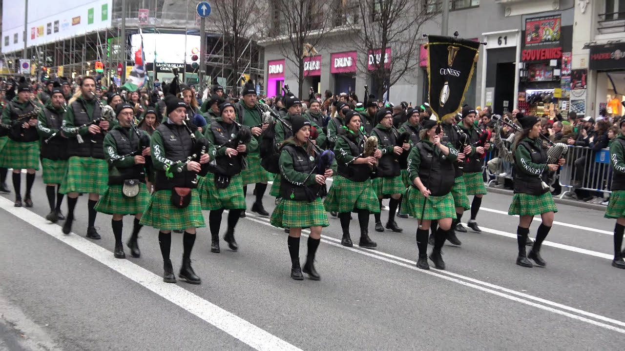 Desfile del Día de  San Patricio 2025 (Saint Patrick's Day Parade) en Madrid