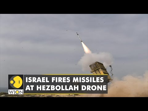 Israel Fires Missiles At Hezbollah Drone After It Enters Israel's Airspace | World English News