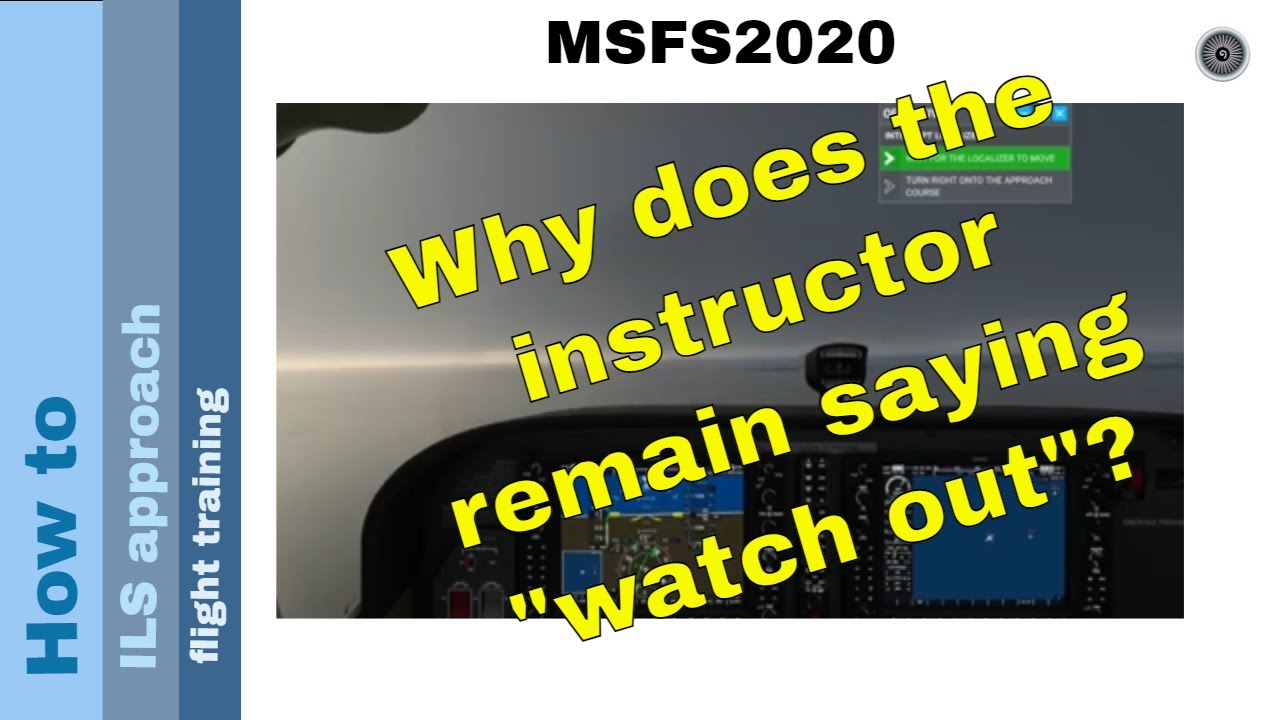 Flight Simulator 2020 - How to - ILS approach flight training - Why ...