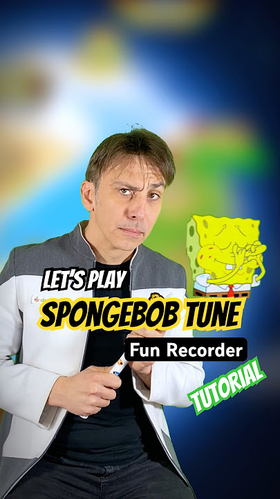 This $5 Recorder Makes SpongeBob Music PERFECTLY