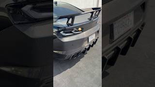 16-18 #camaro #carbonfiber rear Bumper. Available 16-25 Camaros! #cartok #cars #fyp