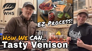 How To Can Incredibly Tasty Venison | So Easy To Do!