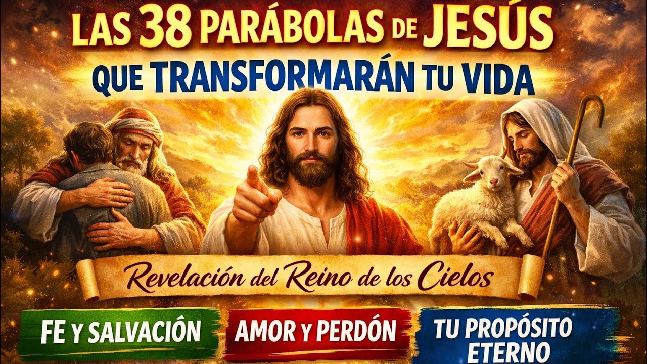 Las 38 Parábolas de Jesús que Pueden Transformar Tu Vida HOY | Revelación del Reino de los Cielos