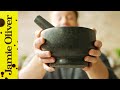 Worlds Oldest Kitchen Gadget | Making Pesto | Jamie Oliver