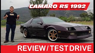 1992 CAMARO RS 25TH ANNIVERSARY TEST DRIVE / REVIEW