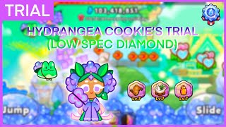 CookieRun Ovenbreak - Hydrangea Cookie’s Trial (Low Spec Diamond)