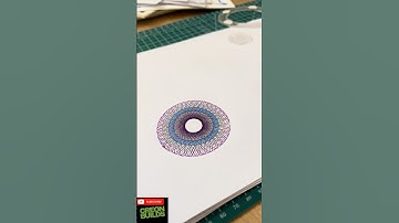 Beautiful spirograph #25 #art #spirograph #spirographart #viral #shorts #satisfying #spirographshr