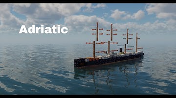 SS Adriatic I (1871) / Minecraft 1:5 Scale Tutorial