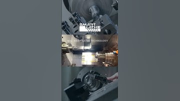 What a high efficiency CNC lathe for S.S workpiece process with dual spindle&double Turret look like