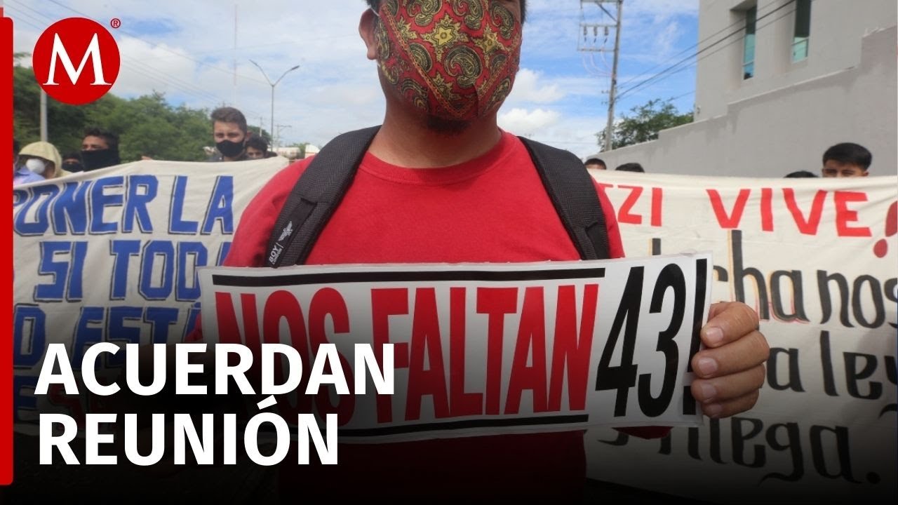 AMLO y padres de los 43 normalistas acuerdan una reunión con Claudia ...