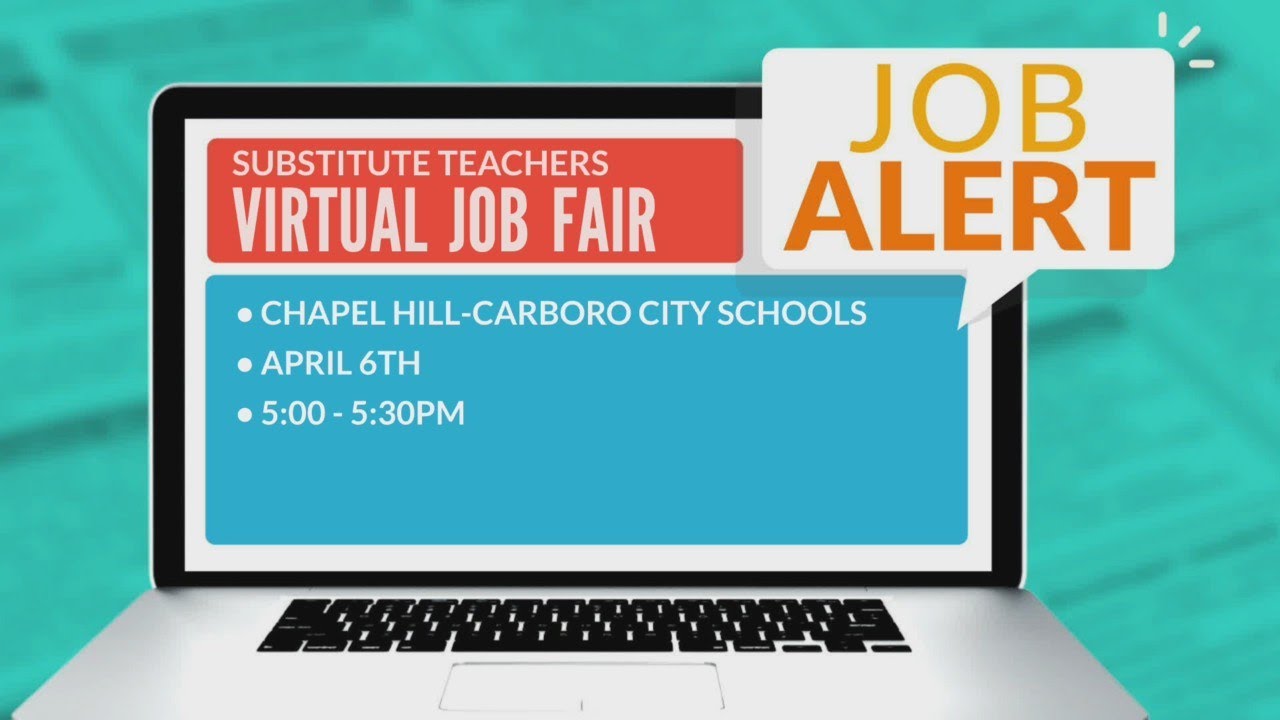 CBS 17 Job Alert - Chapel-Hill Carrboro City Schools virtual job fair