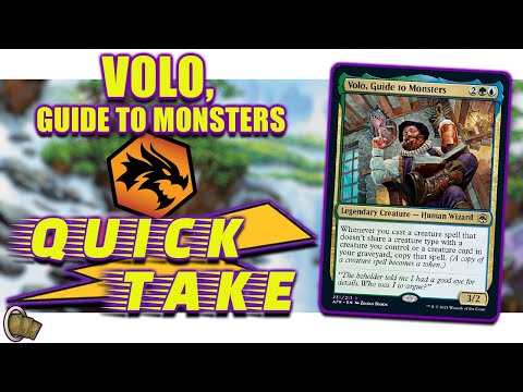 volo guide to monsters mtg commander deck Magic the Gathering Volo, Guide to Monsters