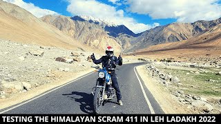 TESTING THE SCRAM 411 IN LADAKH 2022 | DEKHTE HAI KITNA DUM HAI SCRAM 411 MEIN | SHOCKING RESULTS |