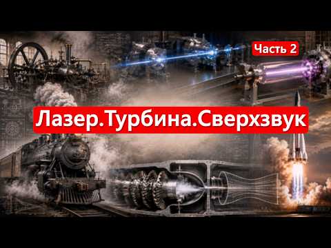 Laser. Turbine. Supersonic. / The Power of Steam. Part 2. / Mark Solonin’s Technical School
