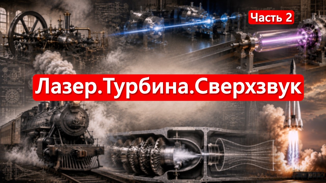 Лазер.Турбина.Сверхзвук. / Сила Пара. Часть 2. / Техникум Марка Солонина