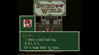 11. Sword World SFC SNES 1993 RPG (English Patch) Hope Town Quest