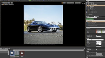 Quick Cine Camera settings Blueprint with autofocus in Unreal Engine 4.26