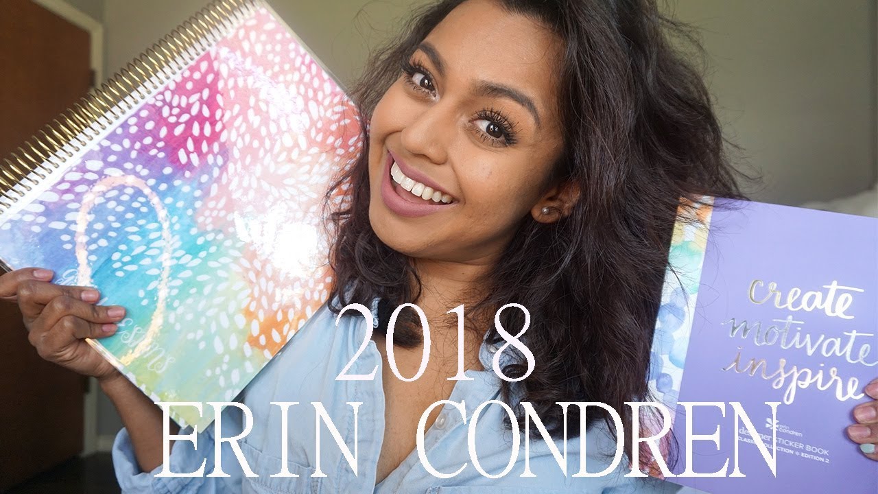 ERIN CONDREN LIFE PLANNER UNBOXING & REVIEW - YouTube