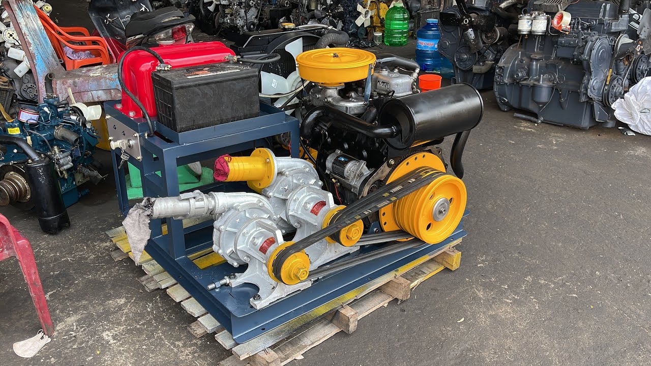 Bộ Bơm Nươc Văn Thể 5 | Văn Thể 8 | Động Cơ Isuzu | Nông Cơ Nguyễn văn châu
