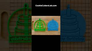 Birthday Cake - Huge Cake - Happy Birthday - Three Tier Cake - Cookie Cutter Multi