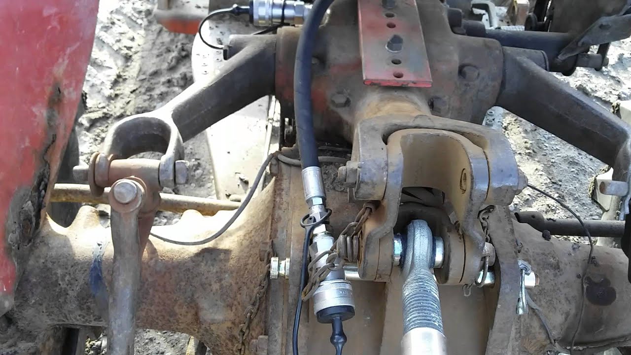 massey ferguson 135 draft control