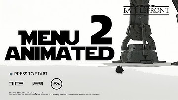 Star Wars Battlefront 3 Main Menu Animation 2 (PS4 FULLHD)