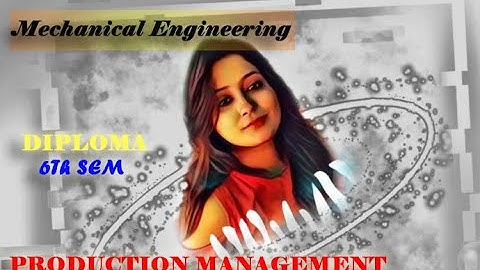 PRODUCTION MANAGEMENT (CLASS-1)